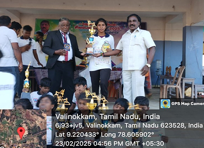 Thassim Beevi 4th State Level Silambam Championship - 2025 On 23.02.2025 image