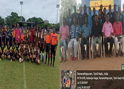 Thassim Beevi State level Football Tournment from 12.10.2024 to 19.10.2024 image